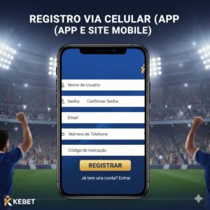 Registro via Celular (App e Site Mobile)
